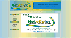 Desktop Screenshot of netycolor.com.br
