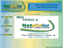 Tablet Screenshot of netycolor.com.br